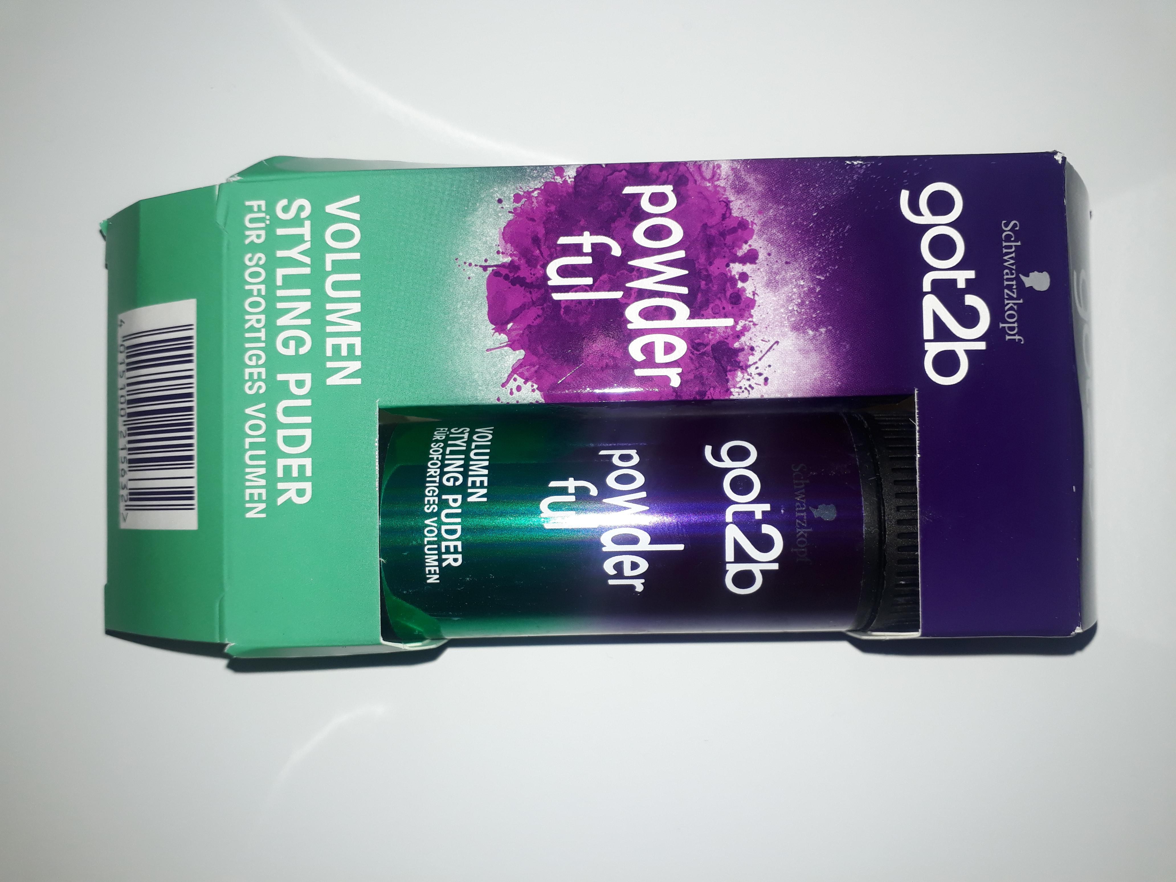 got2b Powder'ful Volumen Puder 10g Halt 4 Ansatz Volumen