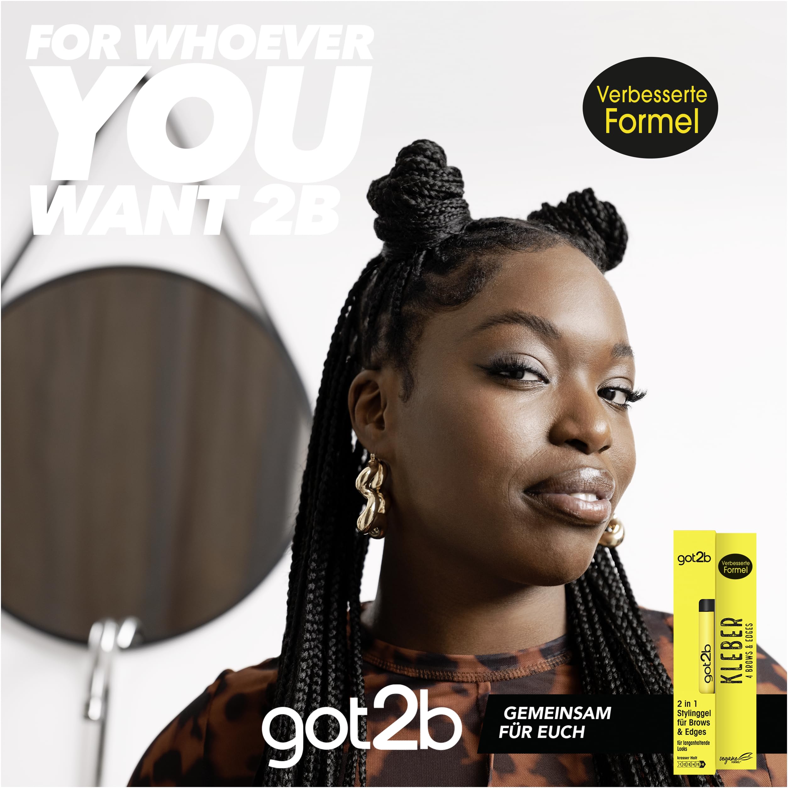got2b Kleber 4 Brows & Edges Gel 16 ml transparent