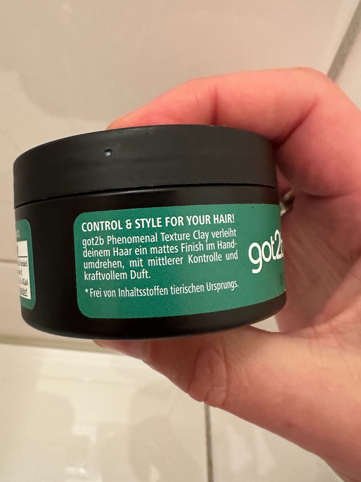 got2b Phenomenal Texture Clay Haarwachs matt 100 ml