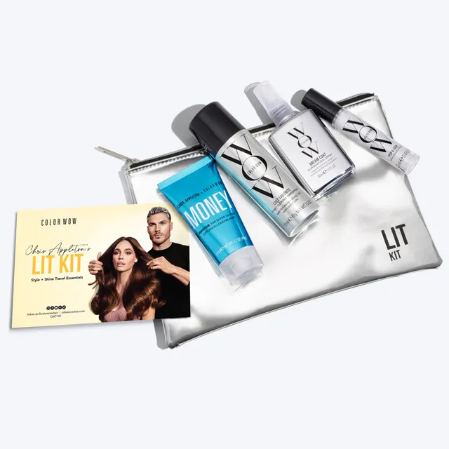 Color Wow Chris Appleton Lit Kit Glanz Set 4-teilig Frizz