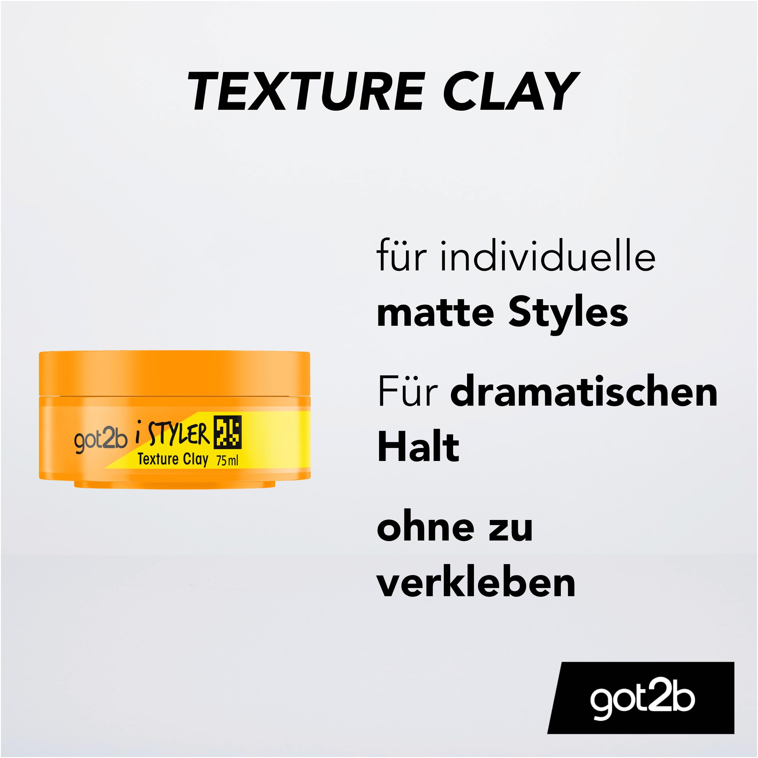 got2b GEL CREME WAX iStyler Texture Clay Haarcreme 75ml matt