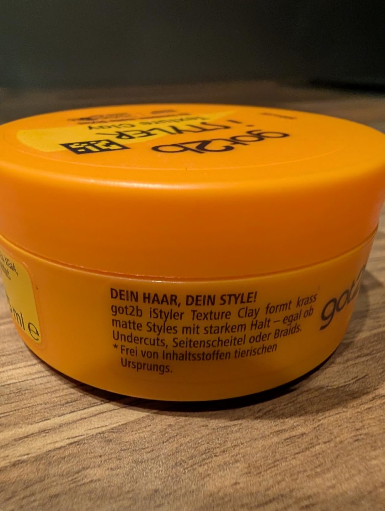 got2b GEL CREME WAX iStyler Texture Clay Haarcreme 75ml matt