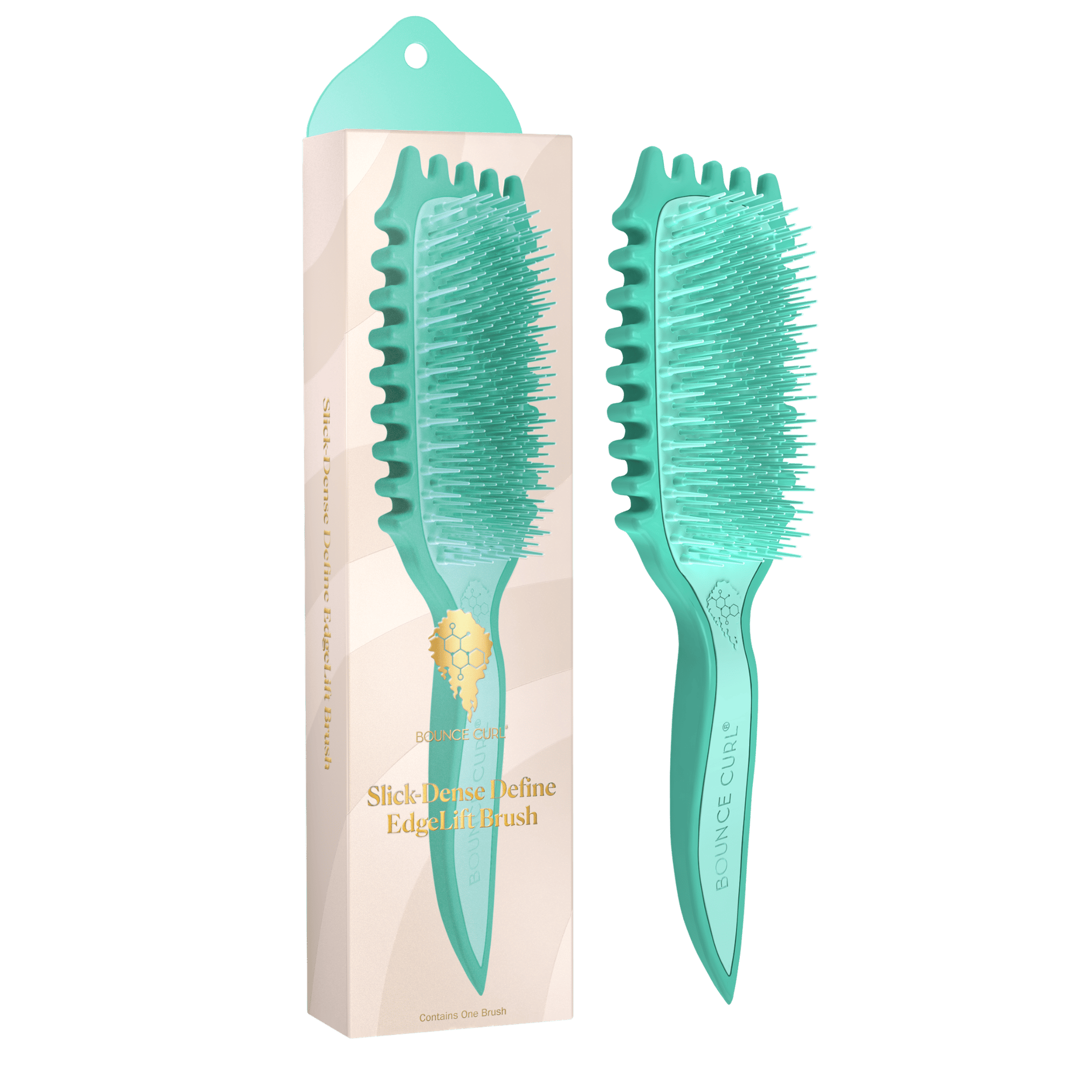 Bounce Curl Slick-Dense Define EdgeLift Lockenbürste Teal