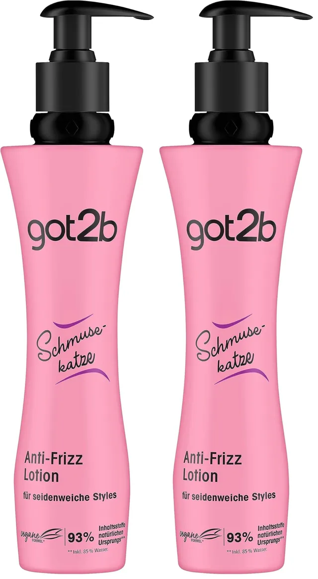 got2b Schmusekatze Anti-Frizz Lotion Halt 2 2x 200 ml
