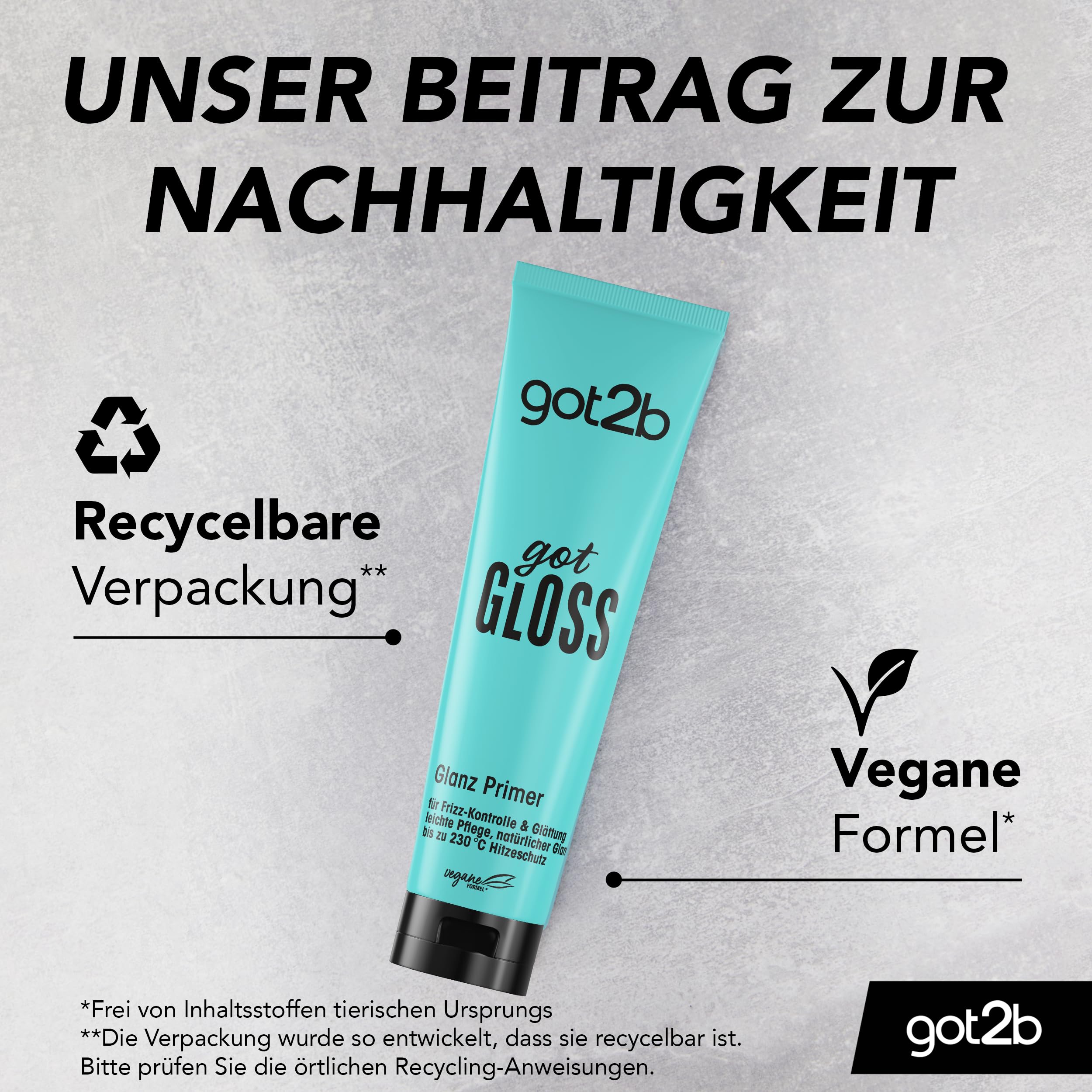 got2b Setting gotGloss Glanz Primer Creme 150 ml Hitzeschutz