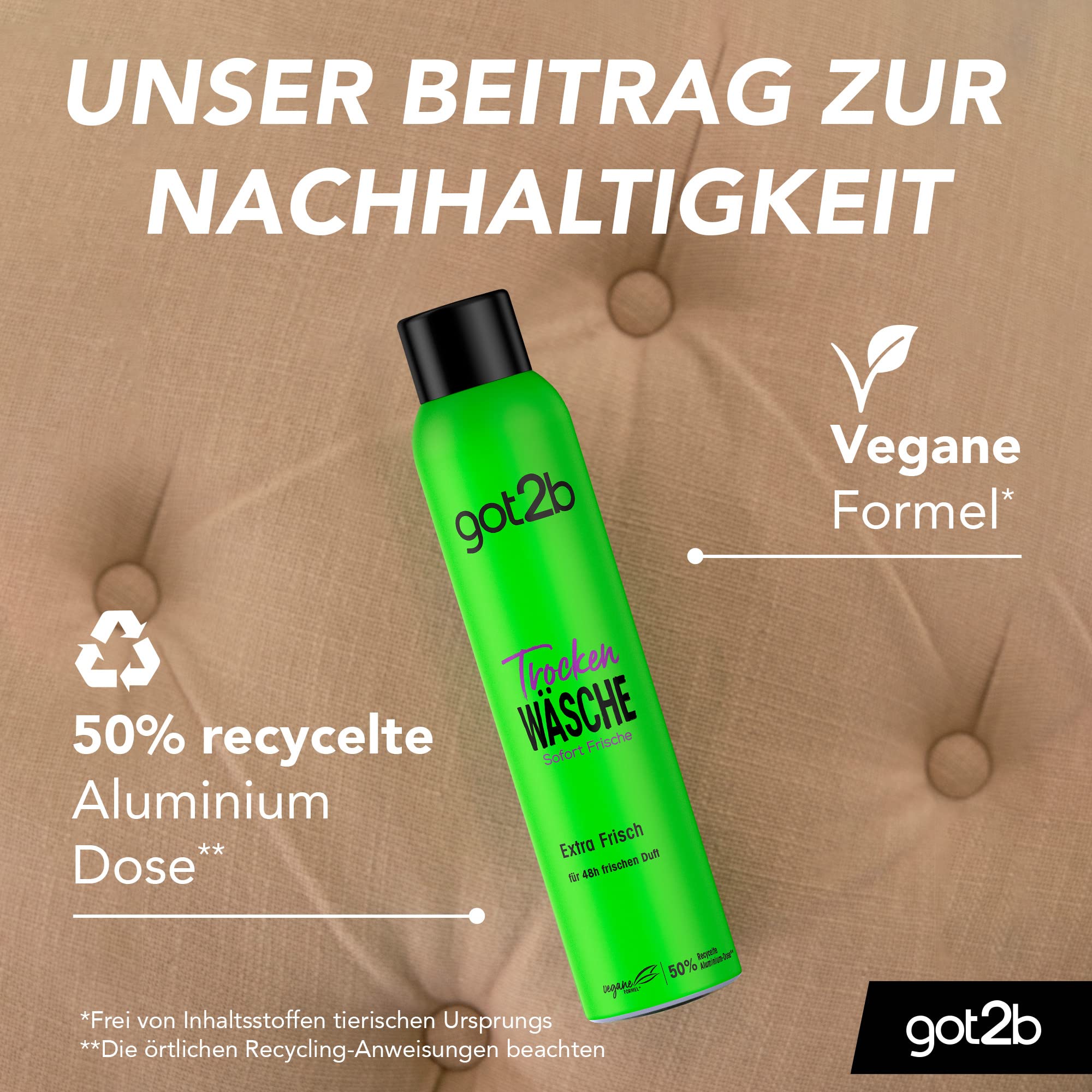 got2b Trockenwäsche Extra Frisch Trockenshampoo 200 ml