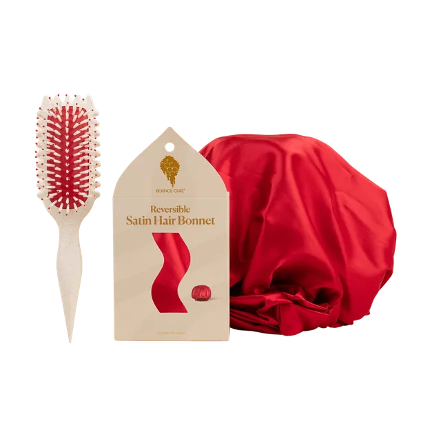 Bounce Curl Slay Stay Define Brush Bonnet Lockenset