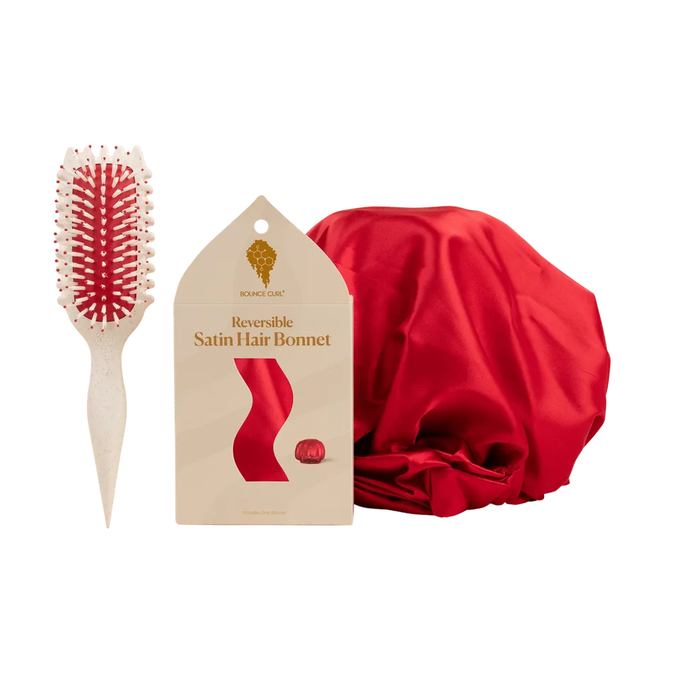 Bounce Curl Slay Stay Define Brush Bonnet Lockenset