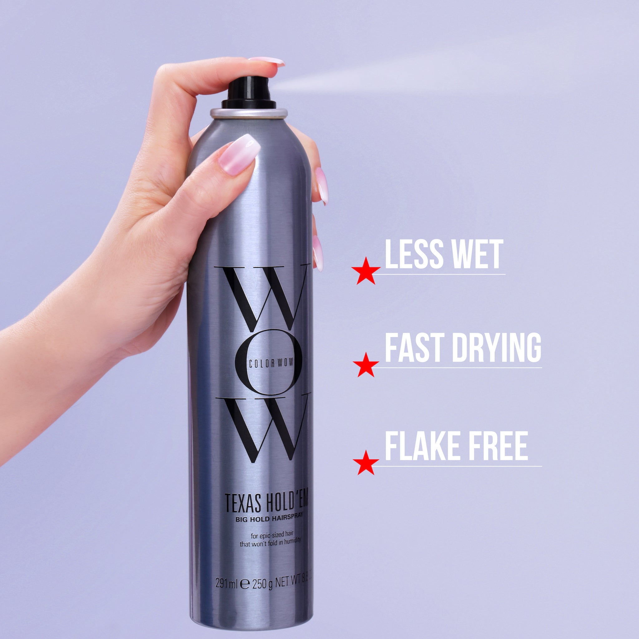 Color Wow Styling Texas Hold Em Haarspray 8.8 oz starker Halt