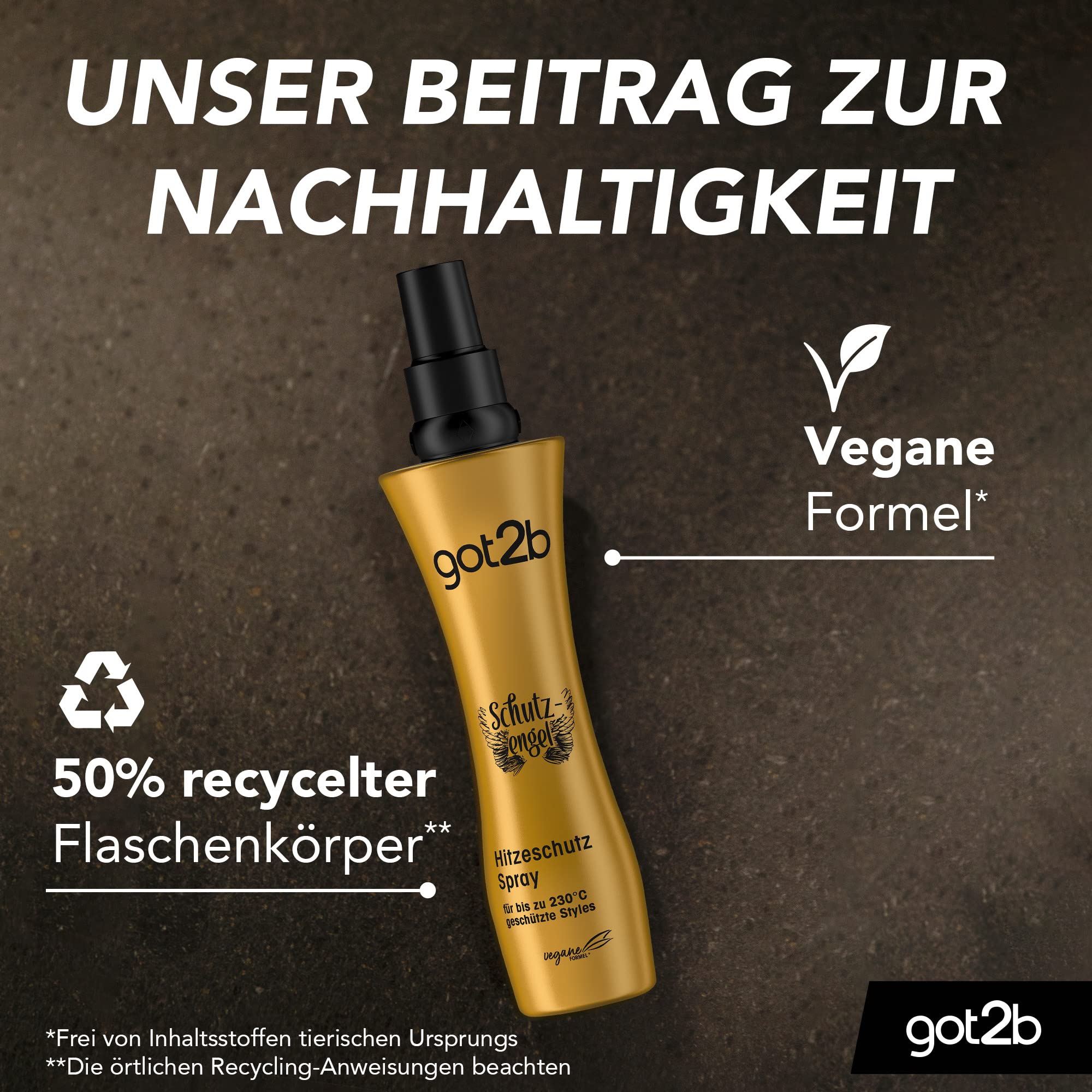 got2b Schutzengel Hitzeschutz-Spray 200 ml Gloss-Finish