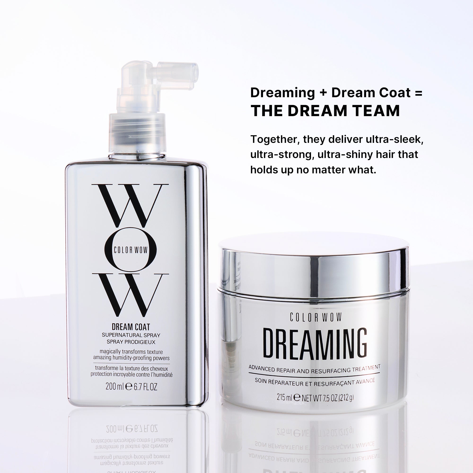 Color Wow Dream Team Flawless Frizz-Proof Set Bundle