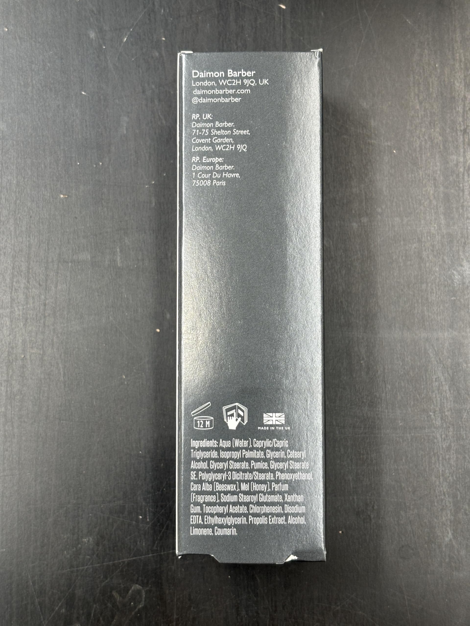 Daimon Exfoliating Face Cleanser Gesichtspeeling Herren 100 ml