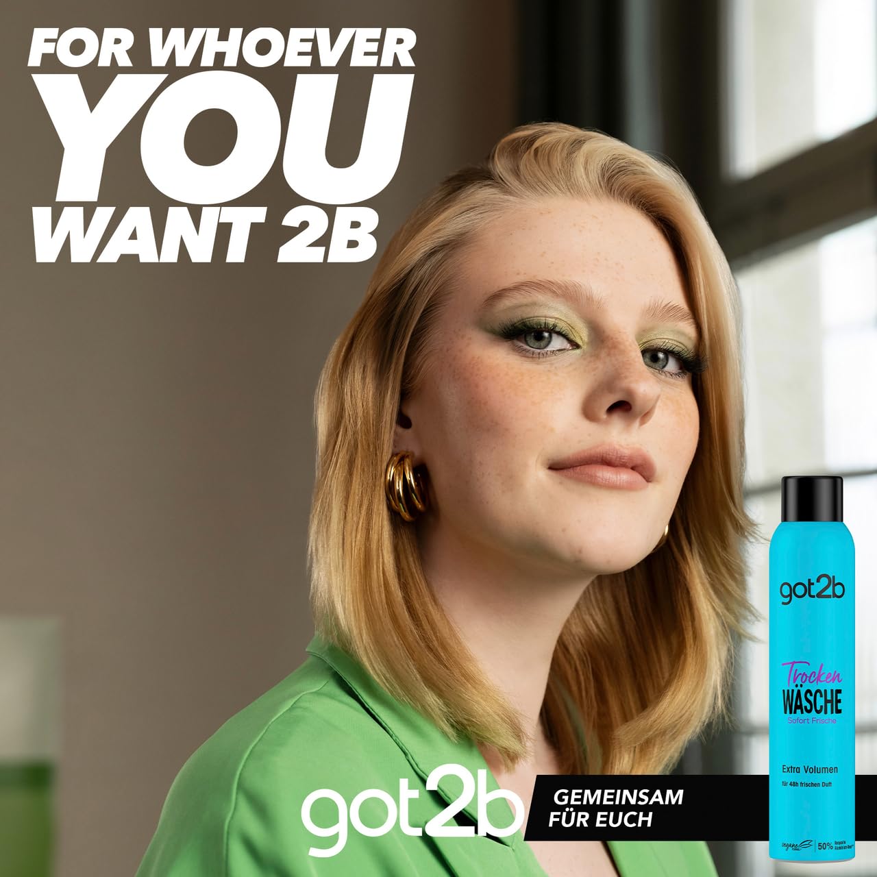 got2b Trockenwäsche Extra Volumen Trockenshampoo 2x200 ml