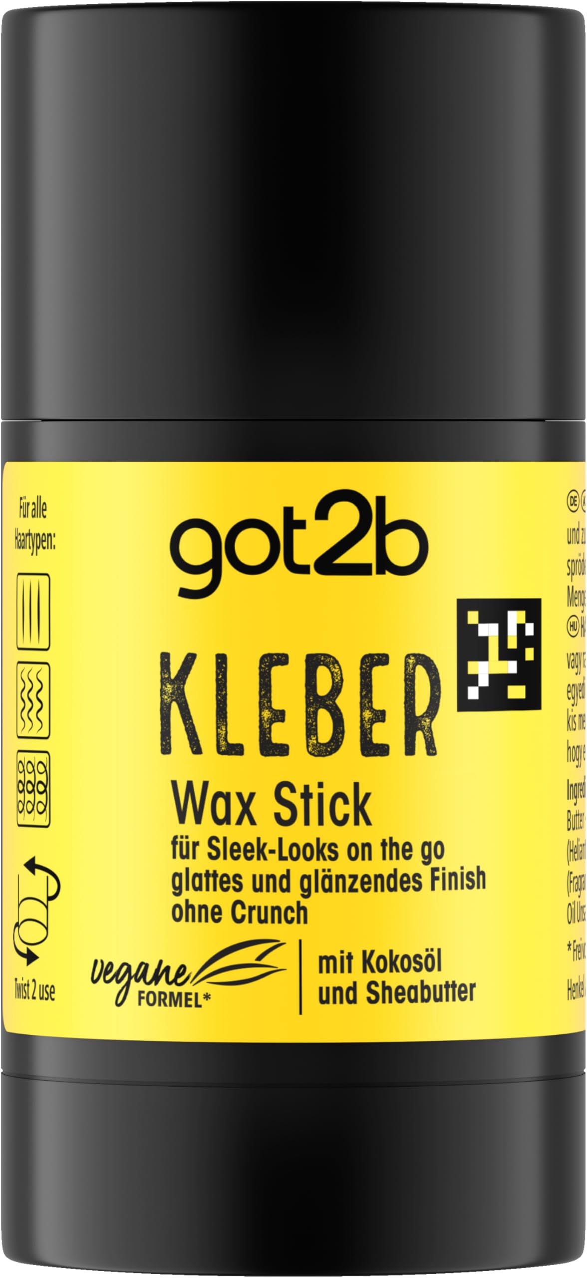 got2b Kleber Wax Stick Haarwachs 50 g Sleek Look