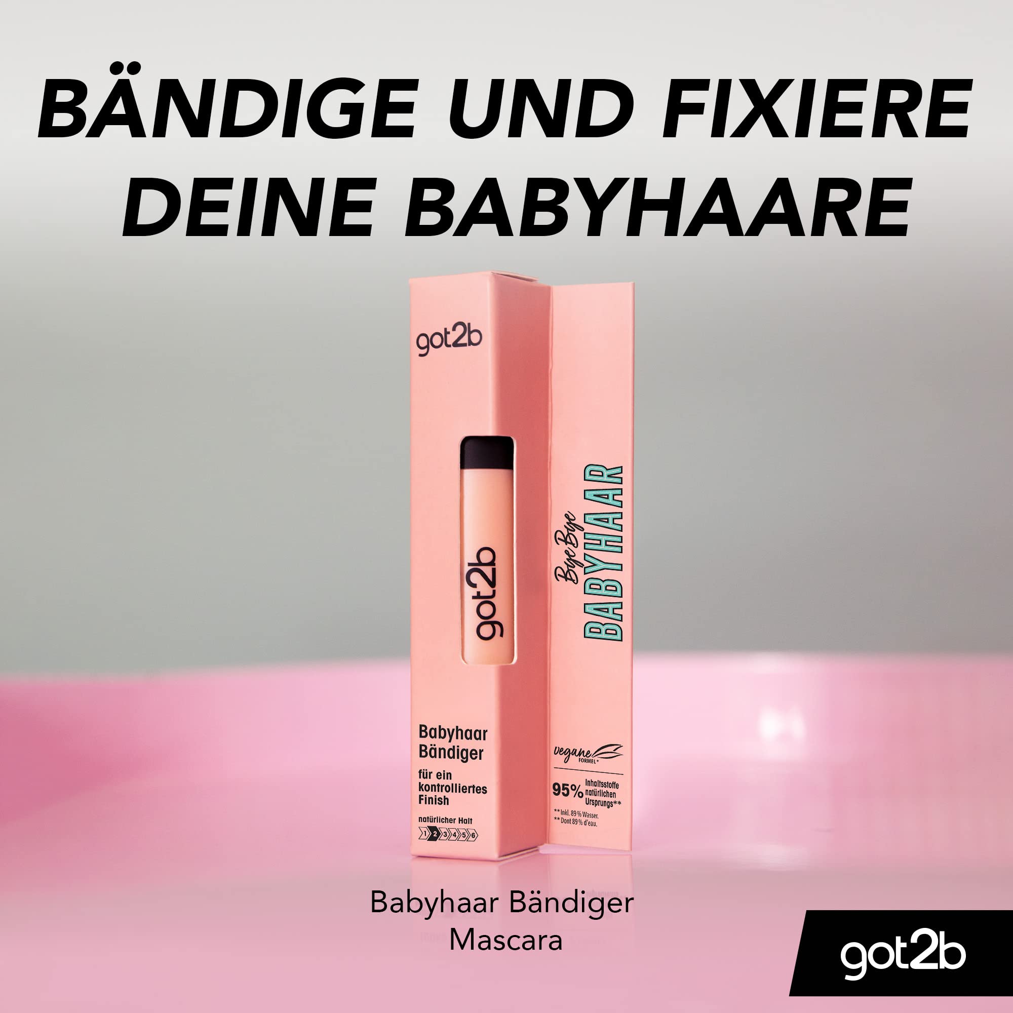 got2b Bye Bye Babyhaar Mascara Bürste Glanz 16 ml