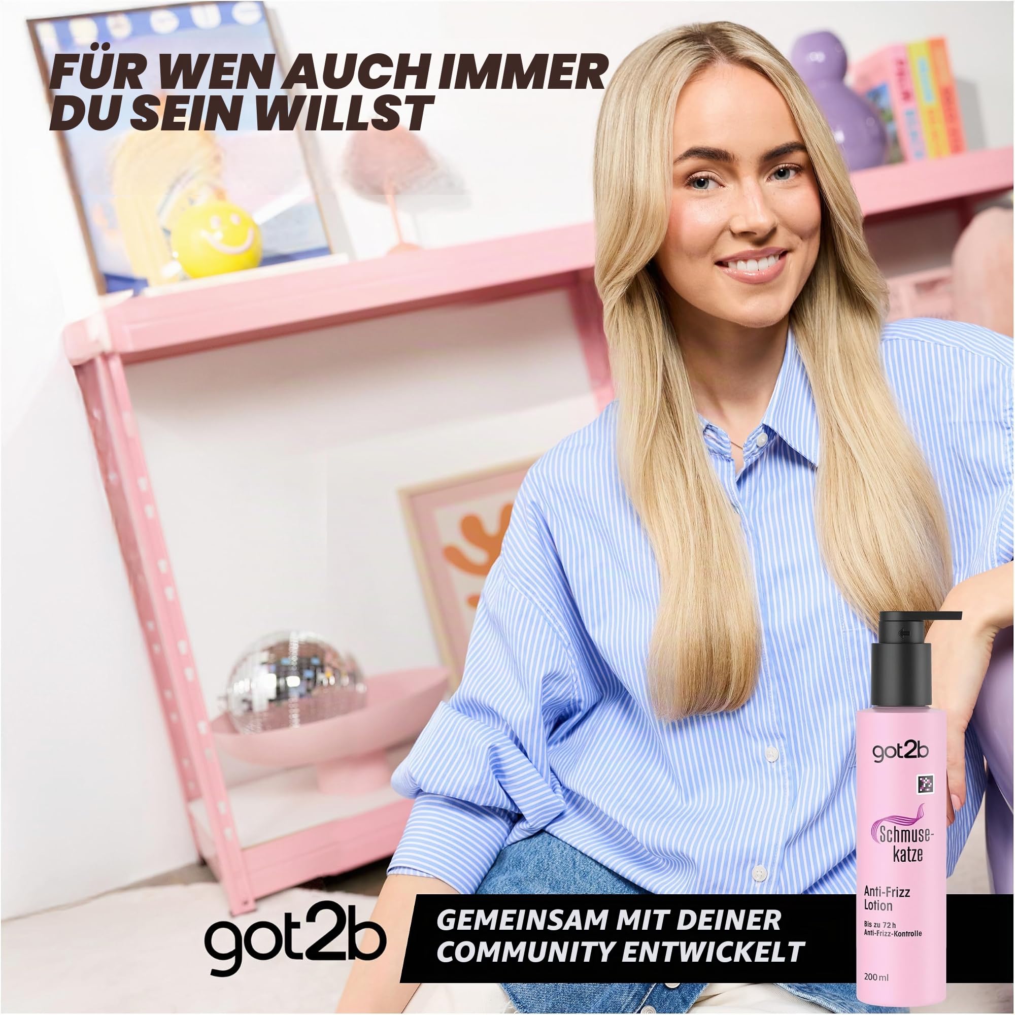 got2b SETTING Schmusekatze Anti-Frizz Lotion 200ml