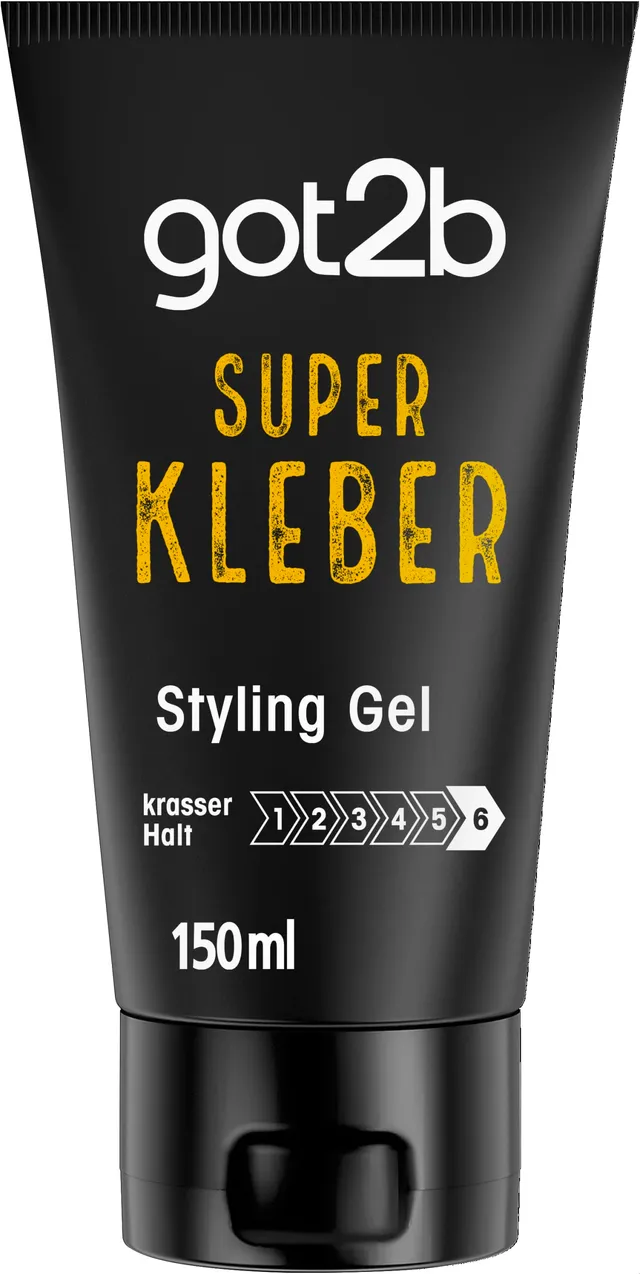 got2b Kleber Haar Gel Halt 6 Styling Gel 150 ml wasserfest