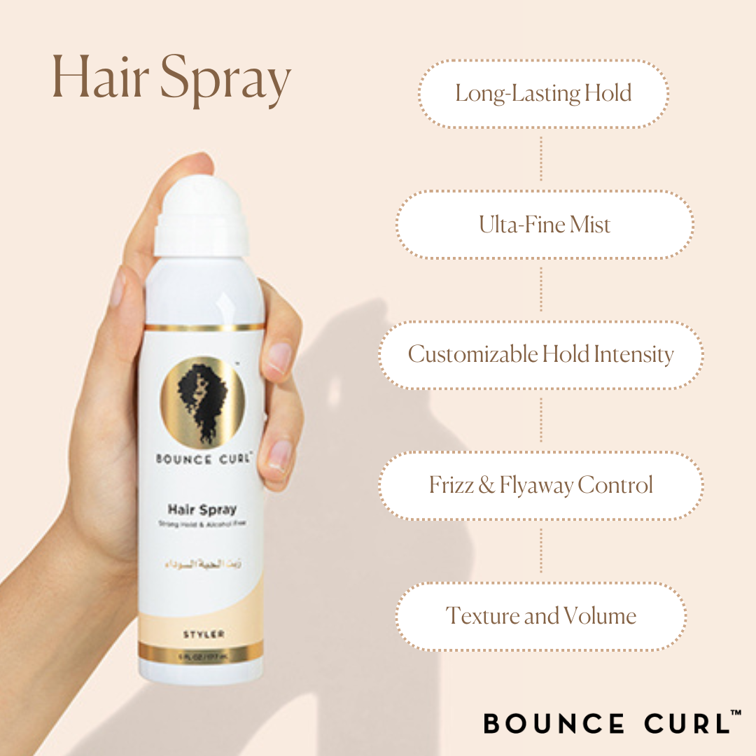 Bounce Curl Hair Spray 06oz mittlerer Halt Frizz