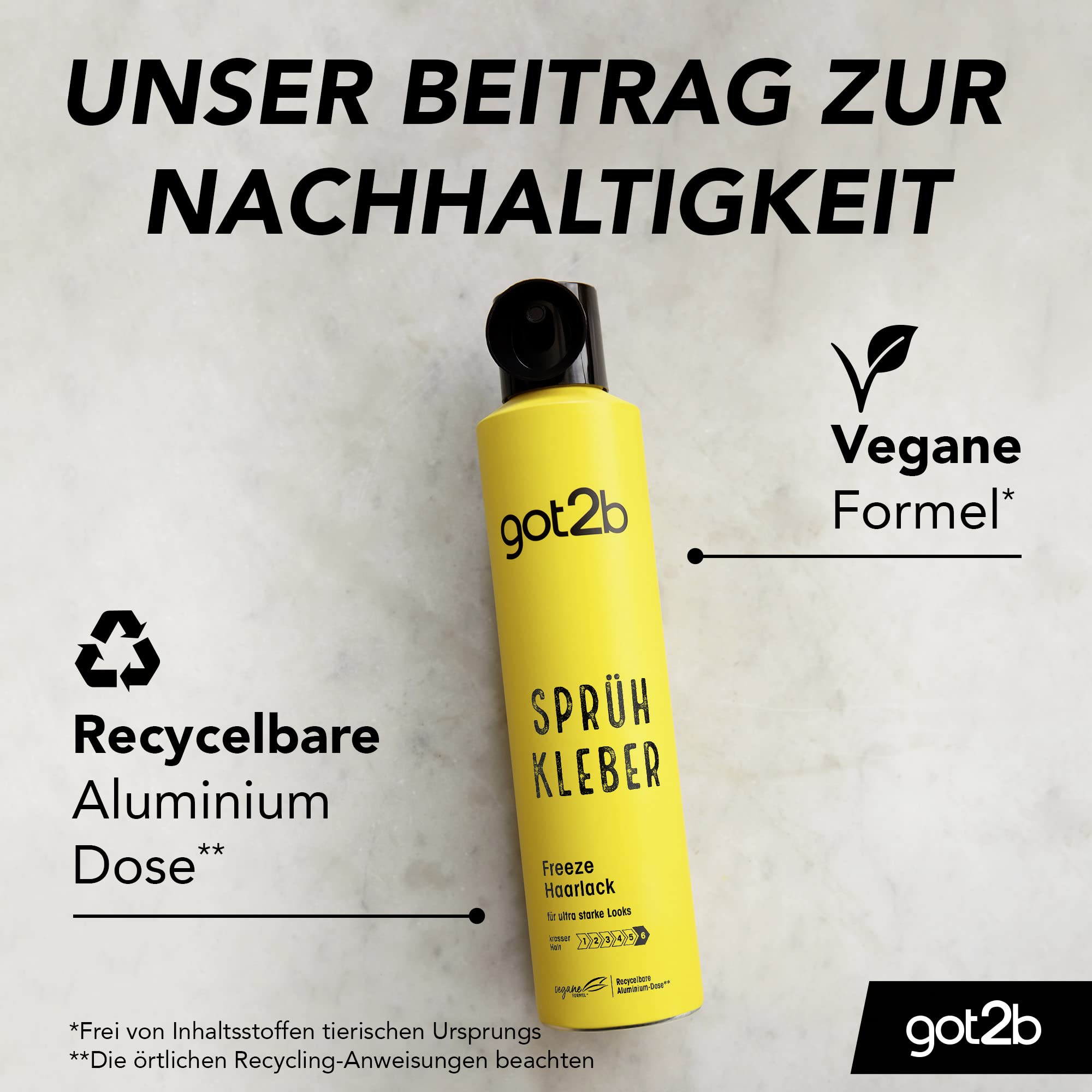 got2b Freeze Haarlack Sprühkleber Halt 6 300 ml