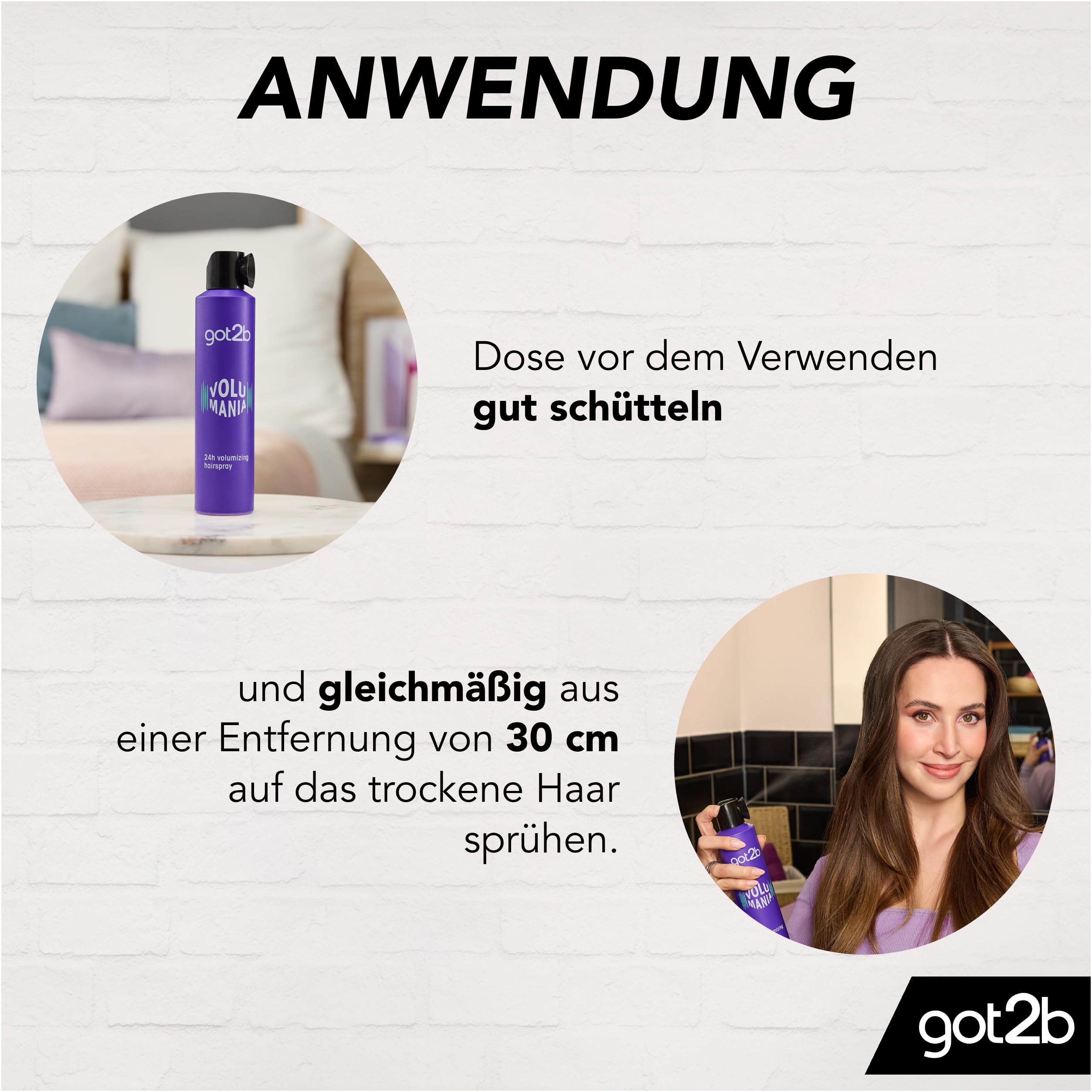 got2b Volumina Halt 4 Haarspray 300 ml Volumen-Boost