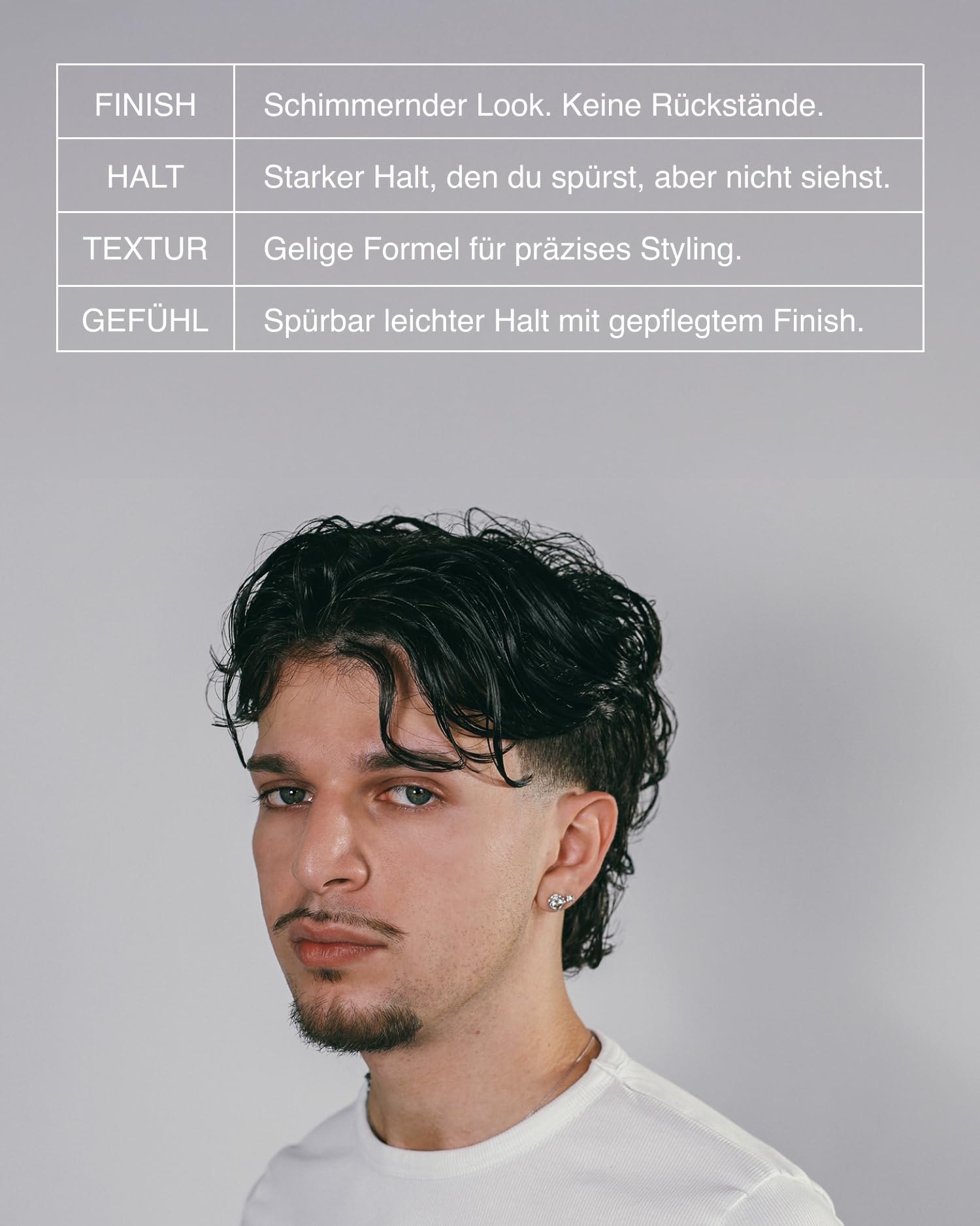 Crispy Haarwachs Glanz Wet-Look starker Halt 150 ml