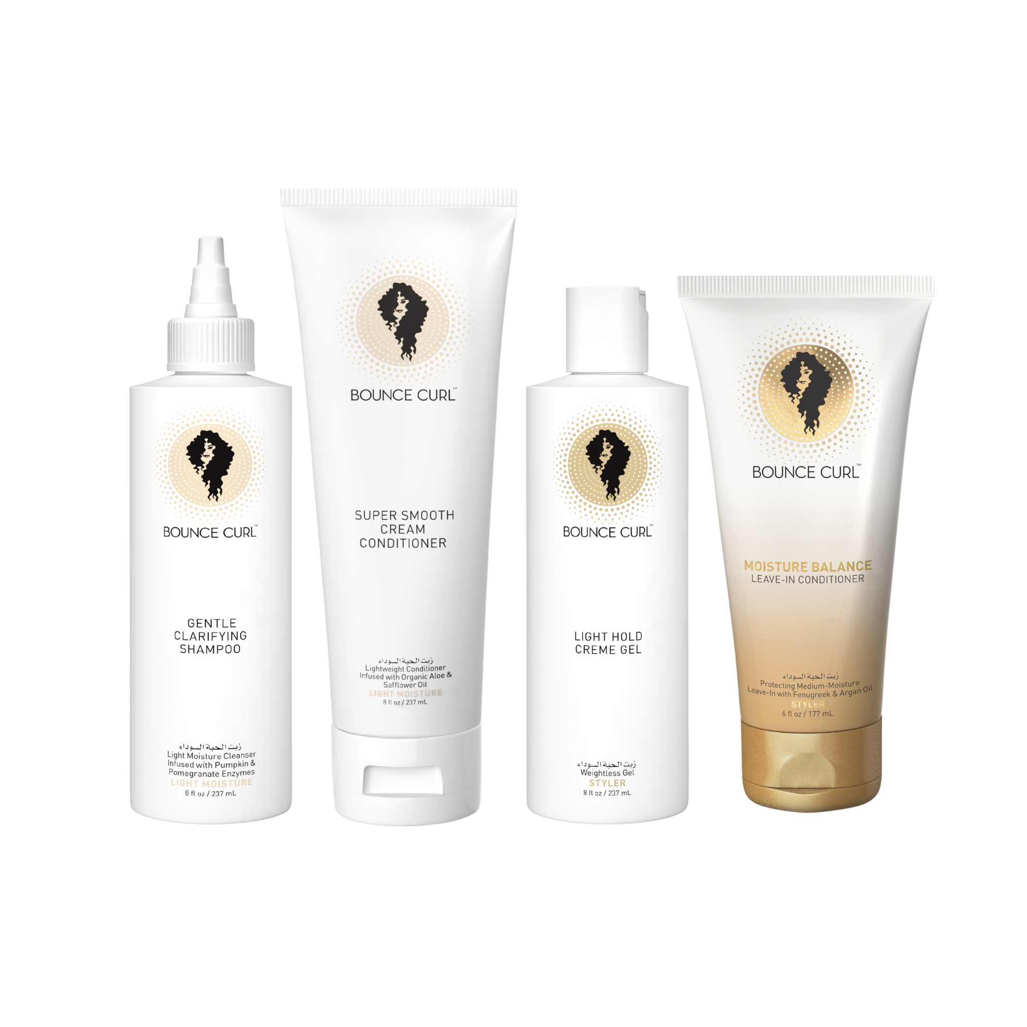 Bounce Curl Wavy Curly Moisture Complete Kit Lockenset