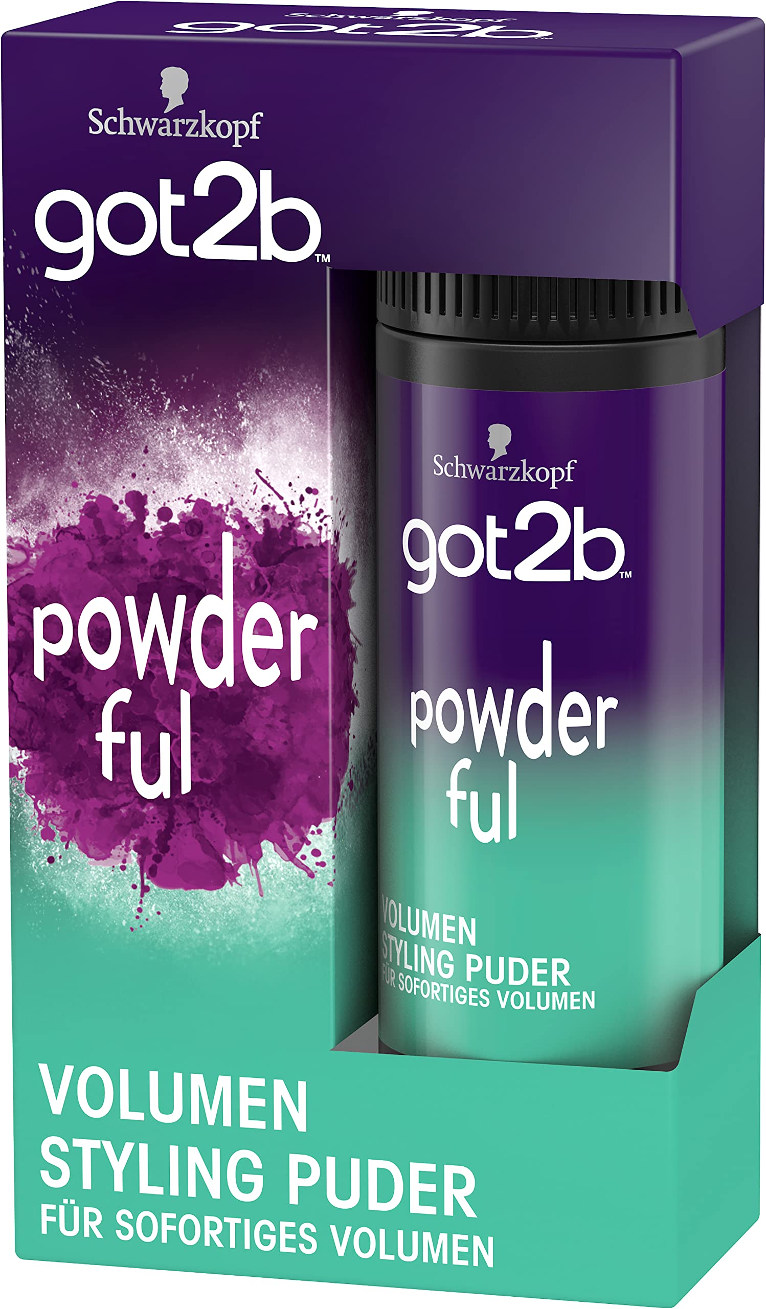 got2b Powder'ful Volumen Puder 10g Halt 4 Ansatz Volumen