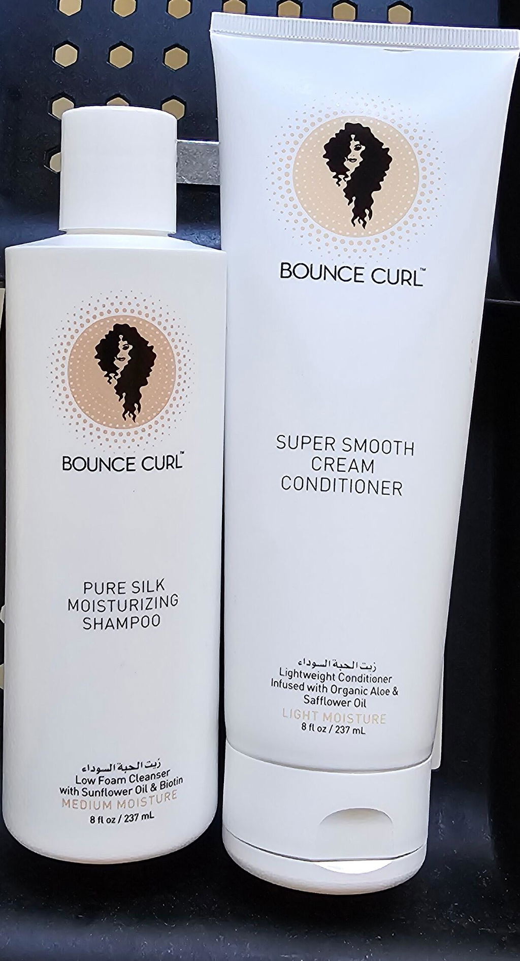 Bounce Curl Pure Silk Moisturizing Shampoo Citrus feines Haar