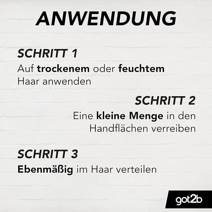 got2b Kleber Haargel Halt 6 1er Pack starker Halt