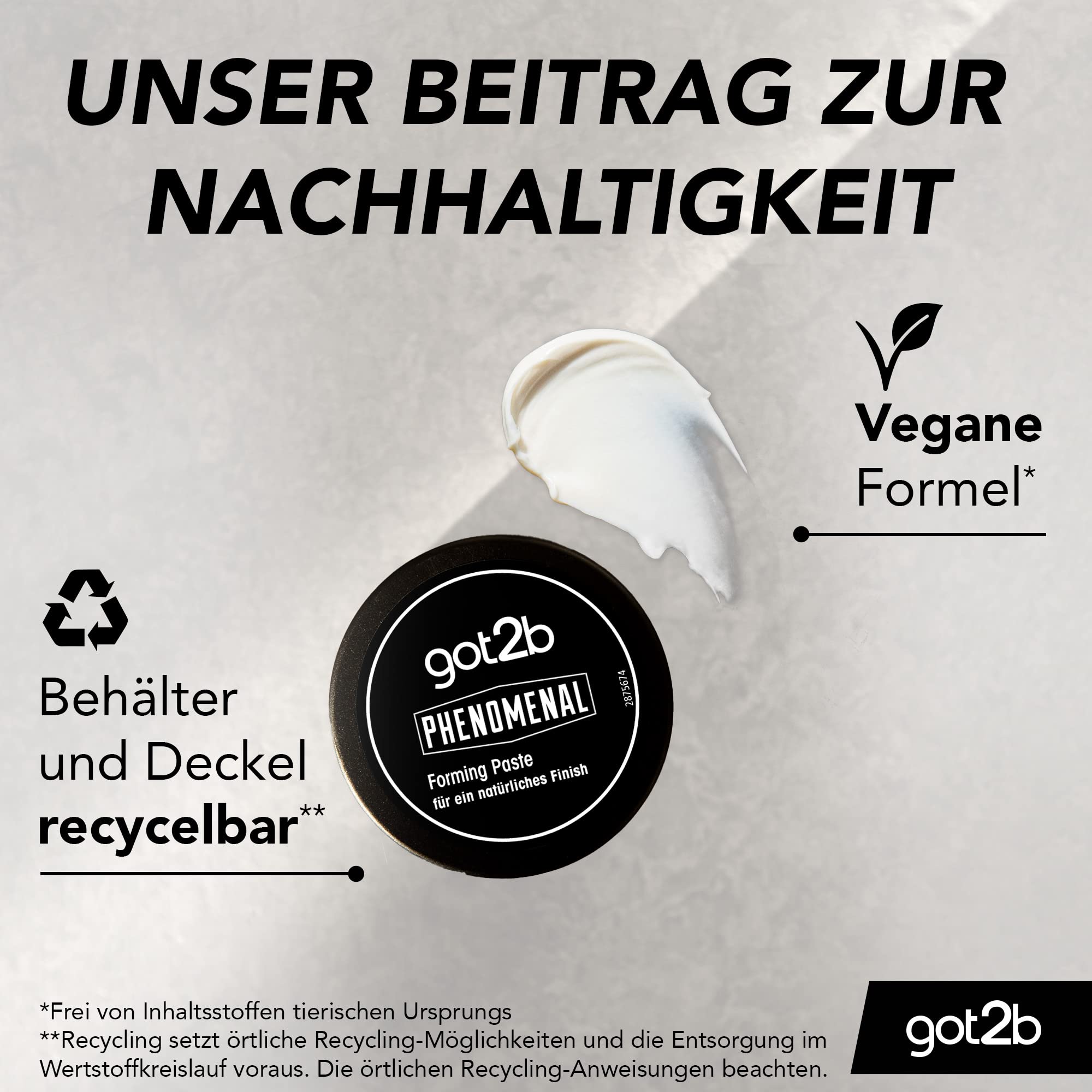 got2b Phenomenal Forming Paste 100 ml Halt 3 natürlich