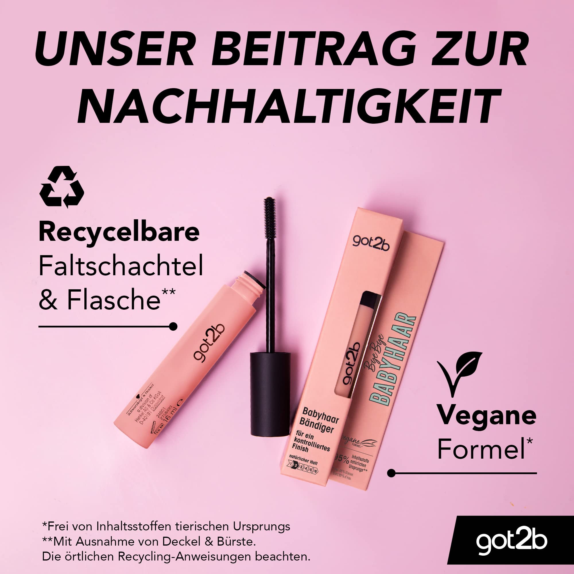 got2b Bye Bye Babyhaar Mascara Bürste Glanz 16 ml