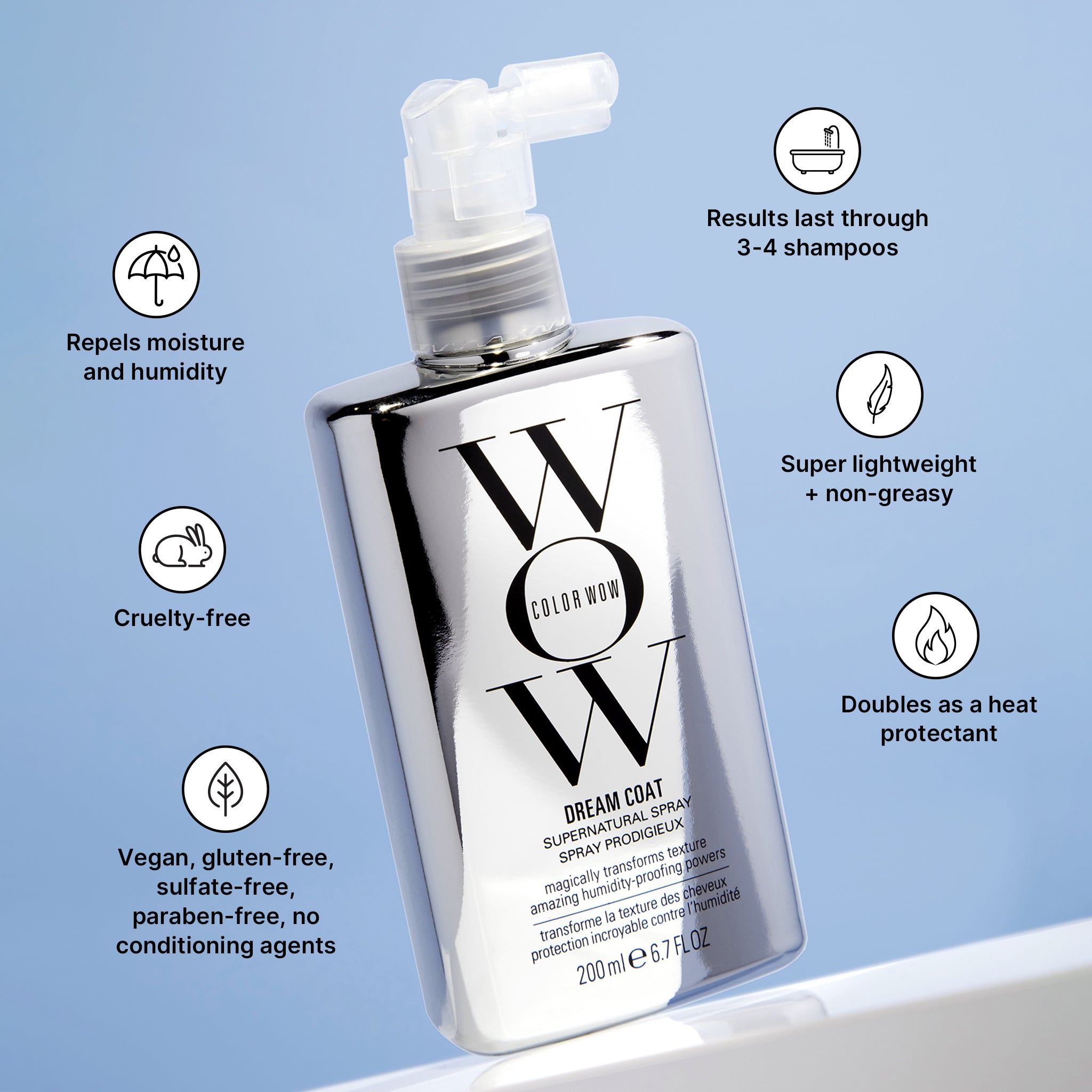Color Wow Dream Coat Supernatural Spray 200 ml Anti-Frizz