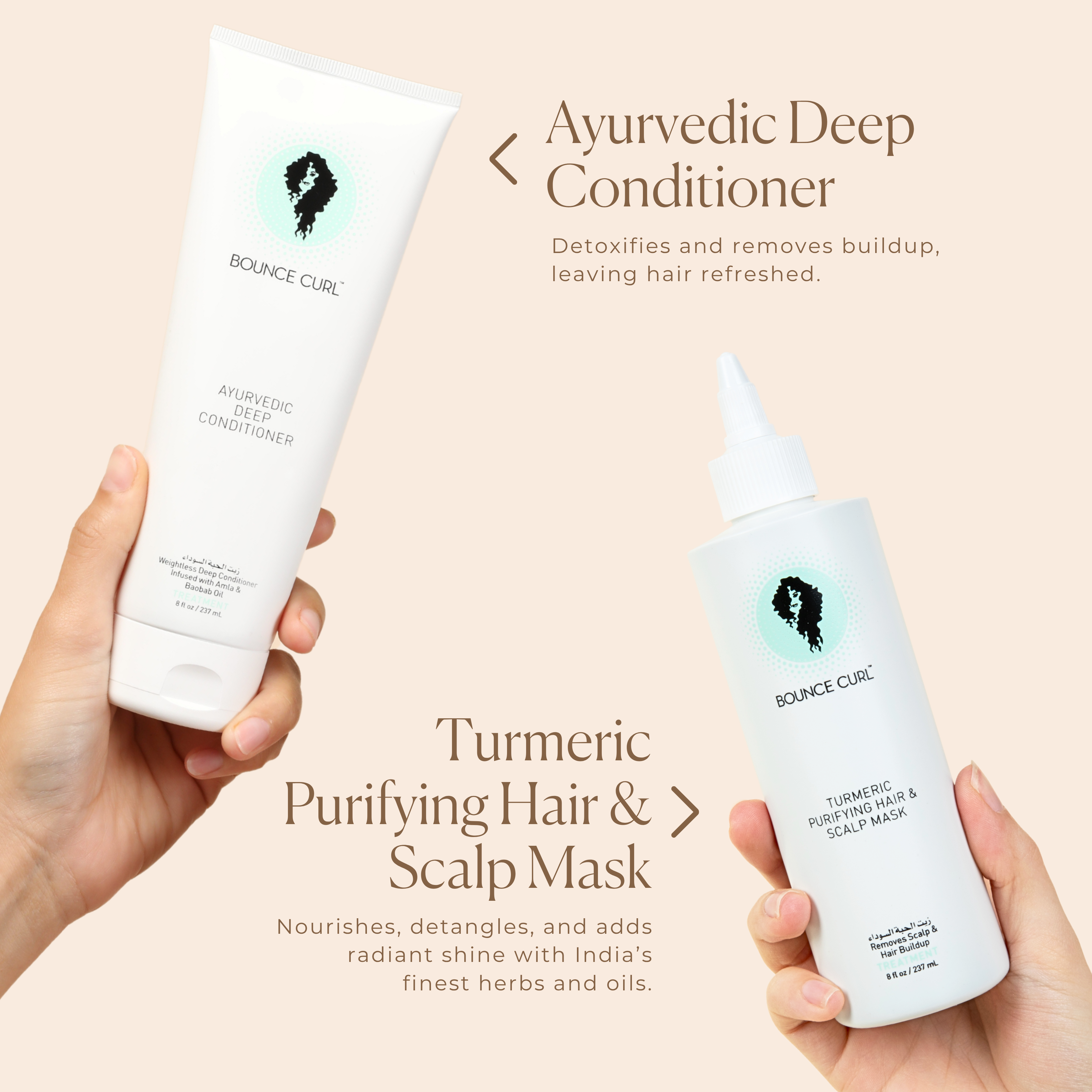 Bounce Curl Treatment Kit Maske + Conditioner Set