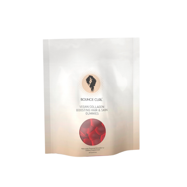 Bounce Curl Collagen Gummies Erdbeere vegan Haar Haut