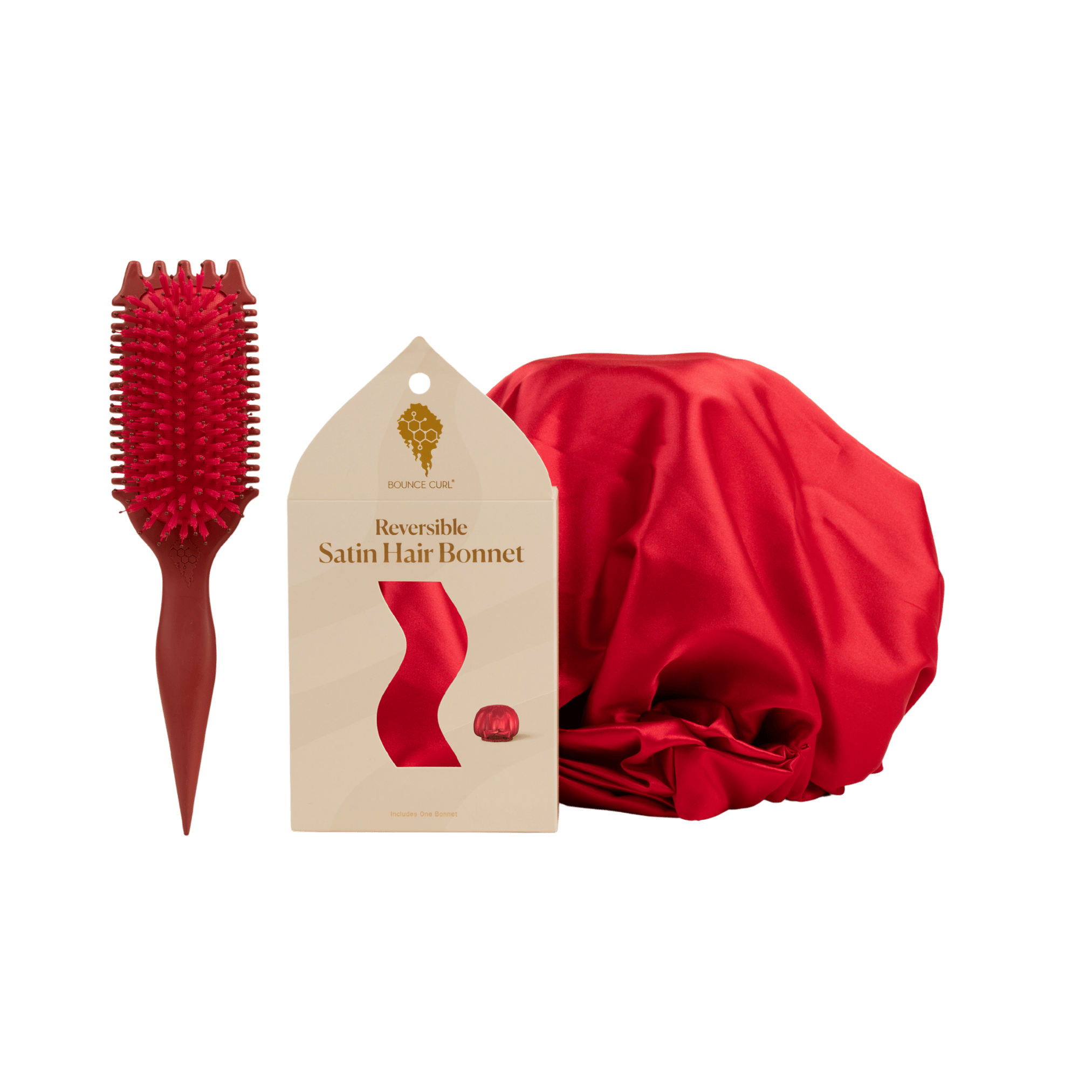 Bounce Curl Slay Stay Volume Brush Bonnet Lockenset
