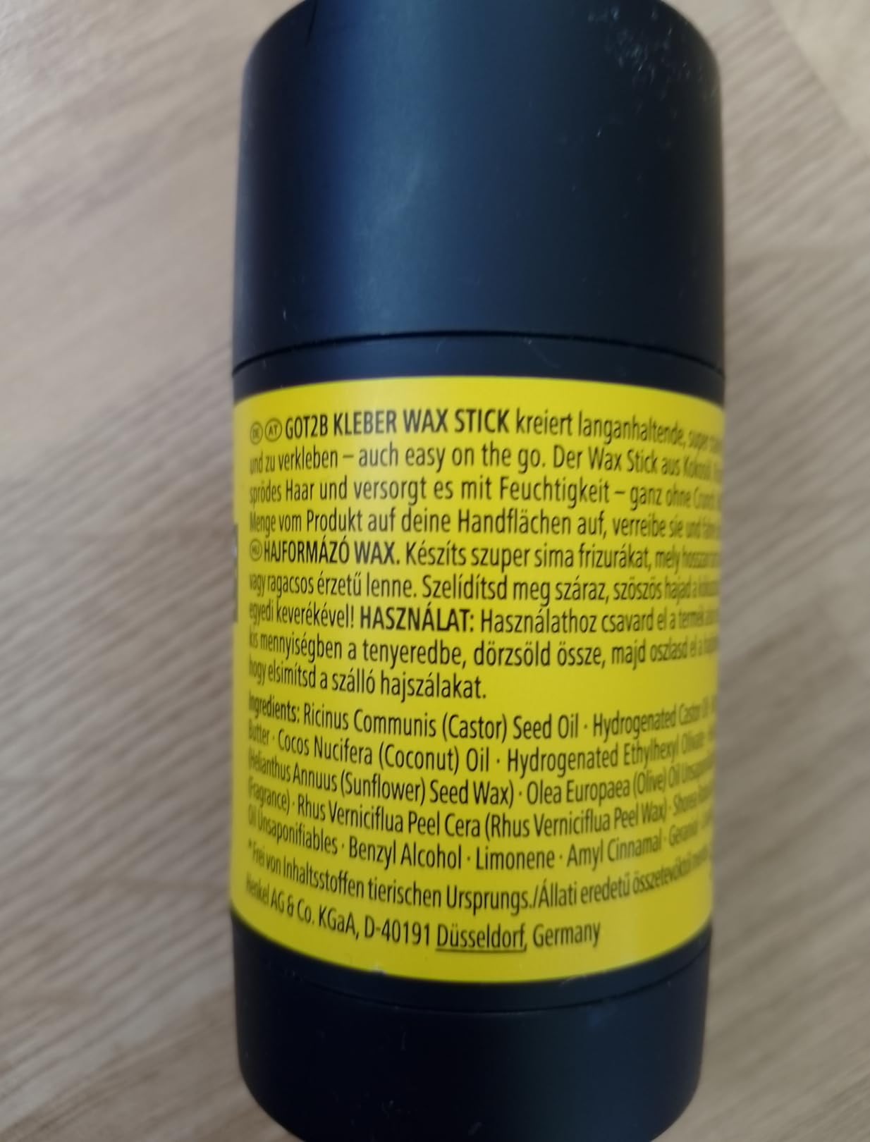 got2b Kleber Wax Stick Haarwachs 50 g Sleek Look