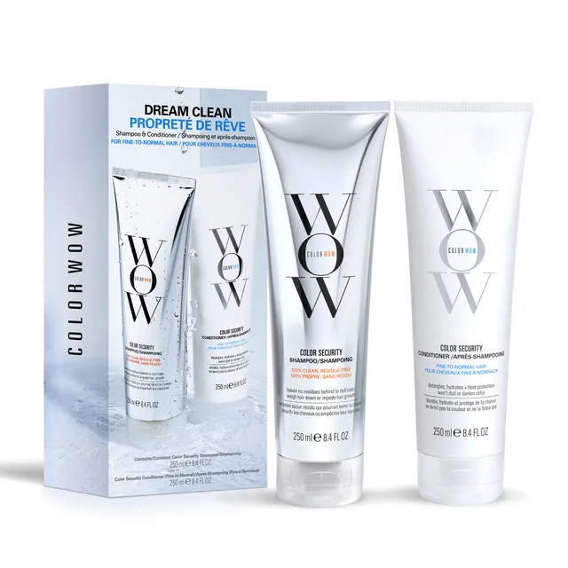 Color Wow Dream Clean Duo Shampooset feines Haar Duo Box