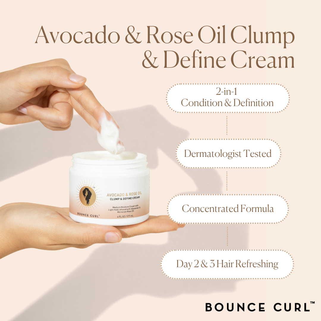 Bounce Curl Avocado Rose Clump Define Cream Lockencreme 177ml