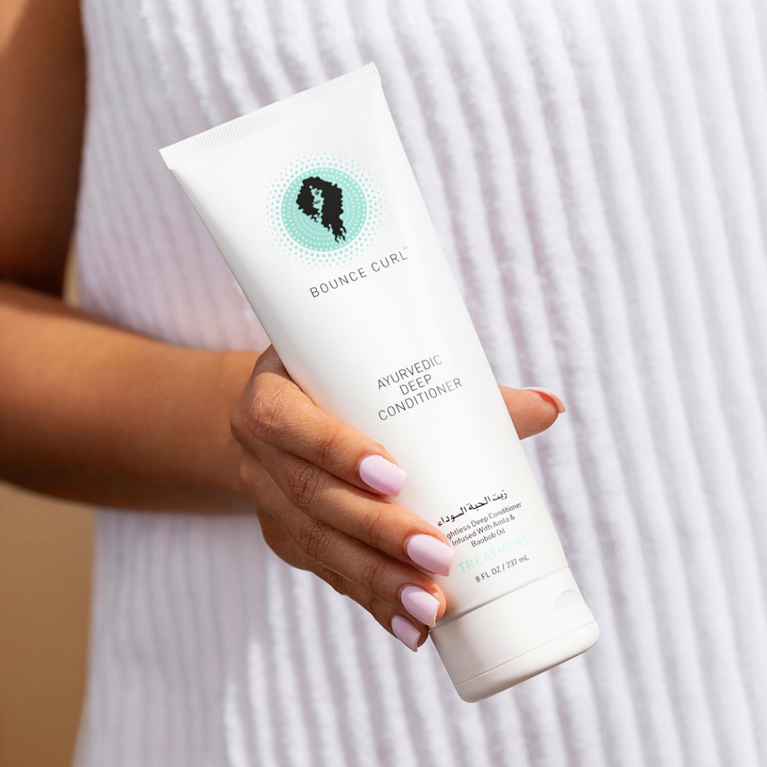 Bounce Curl Ayurvedic Deep Conditioner 8 fl oz Pfirsich