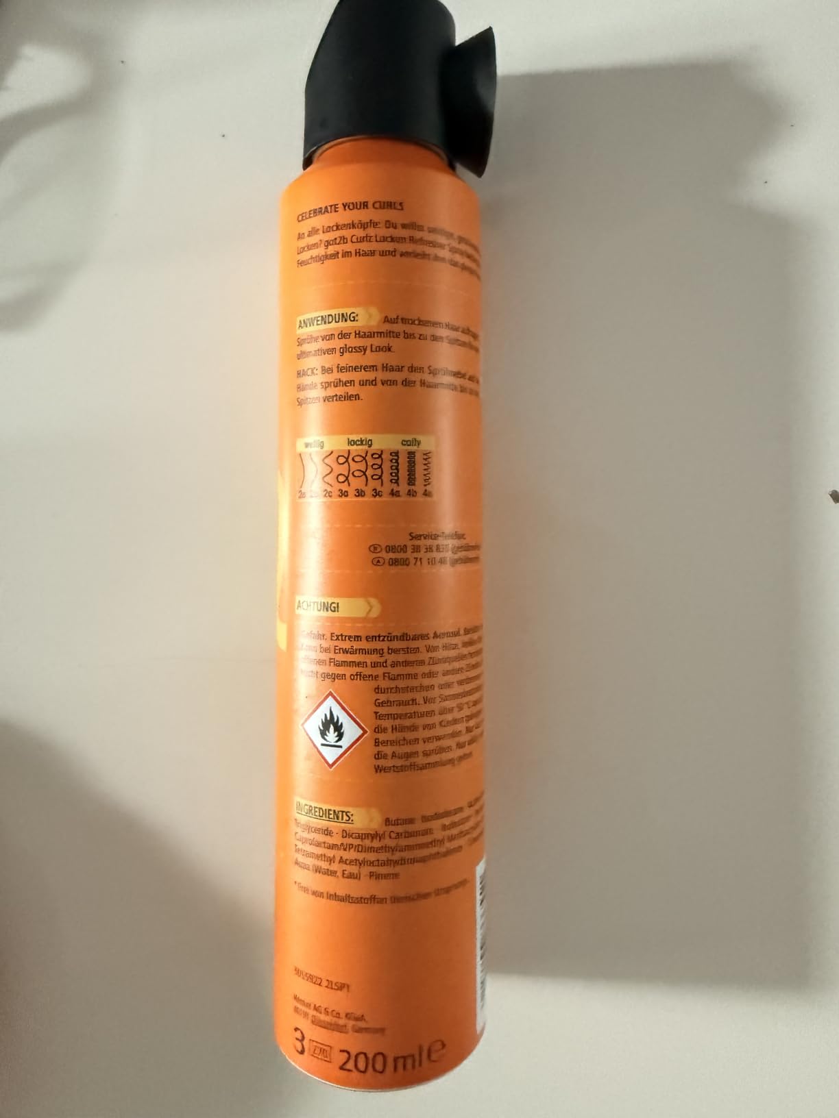 got2b Curlz Refresher Lockenspray 200 ml Glossy Finish