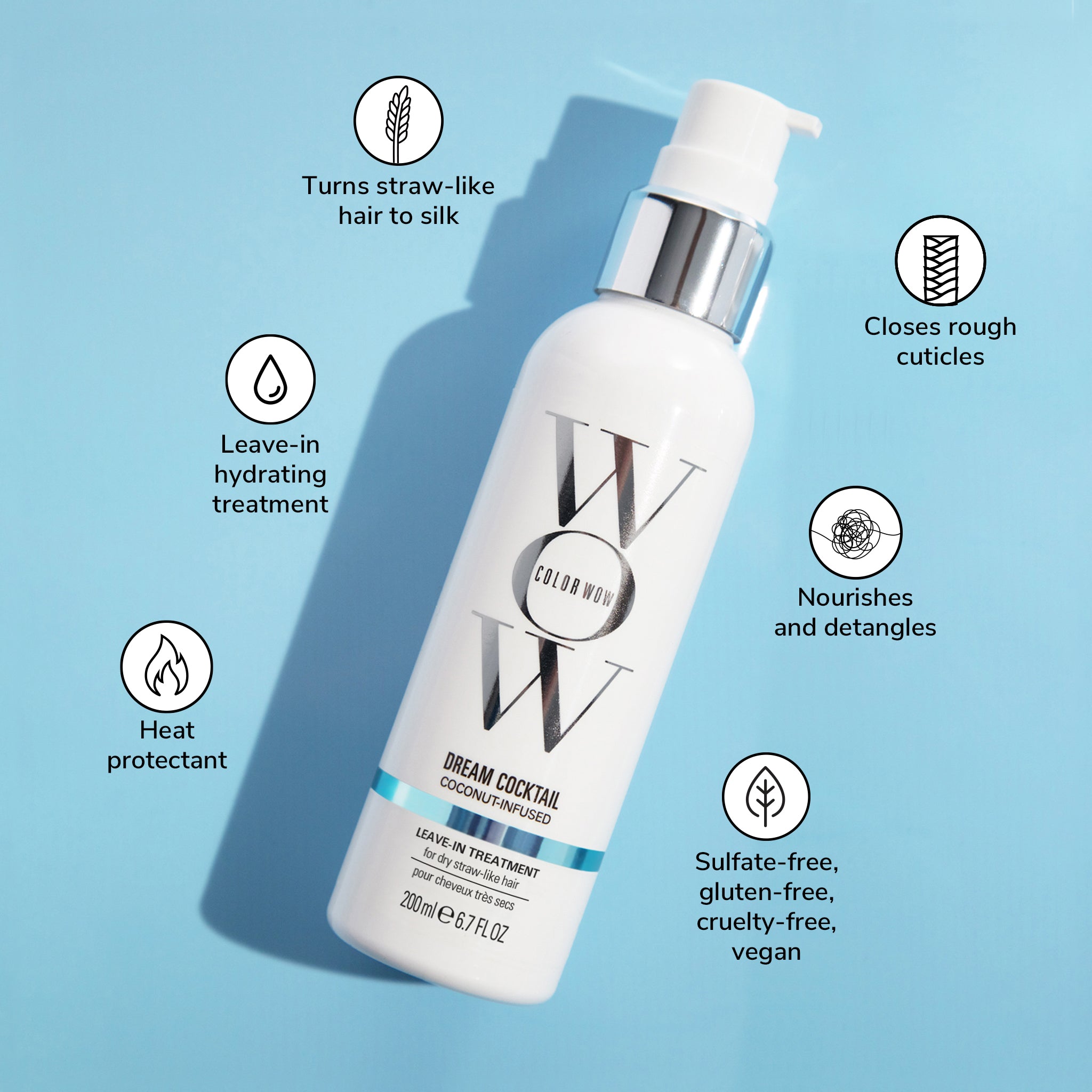 Color Wow Dream Cocktail Coconut Leave-in Treatment 200 ml
