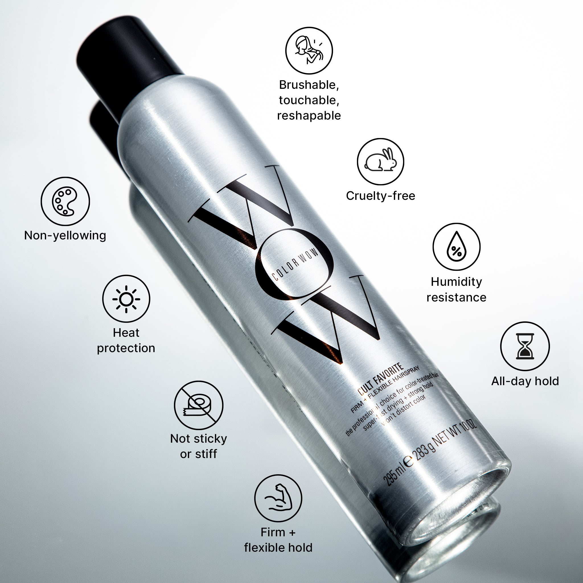 Color Wow Styling Cult Favorite Haarspray 10 oz Flexibler Halt