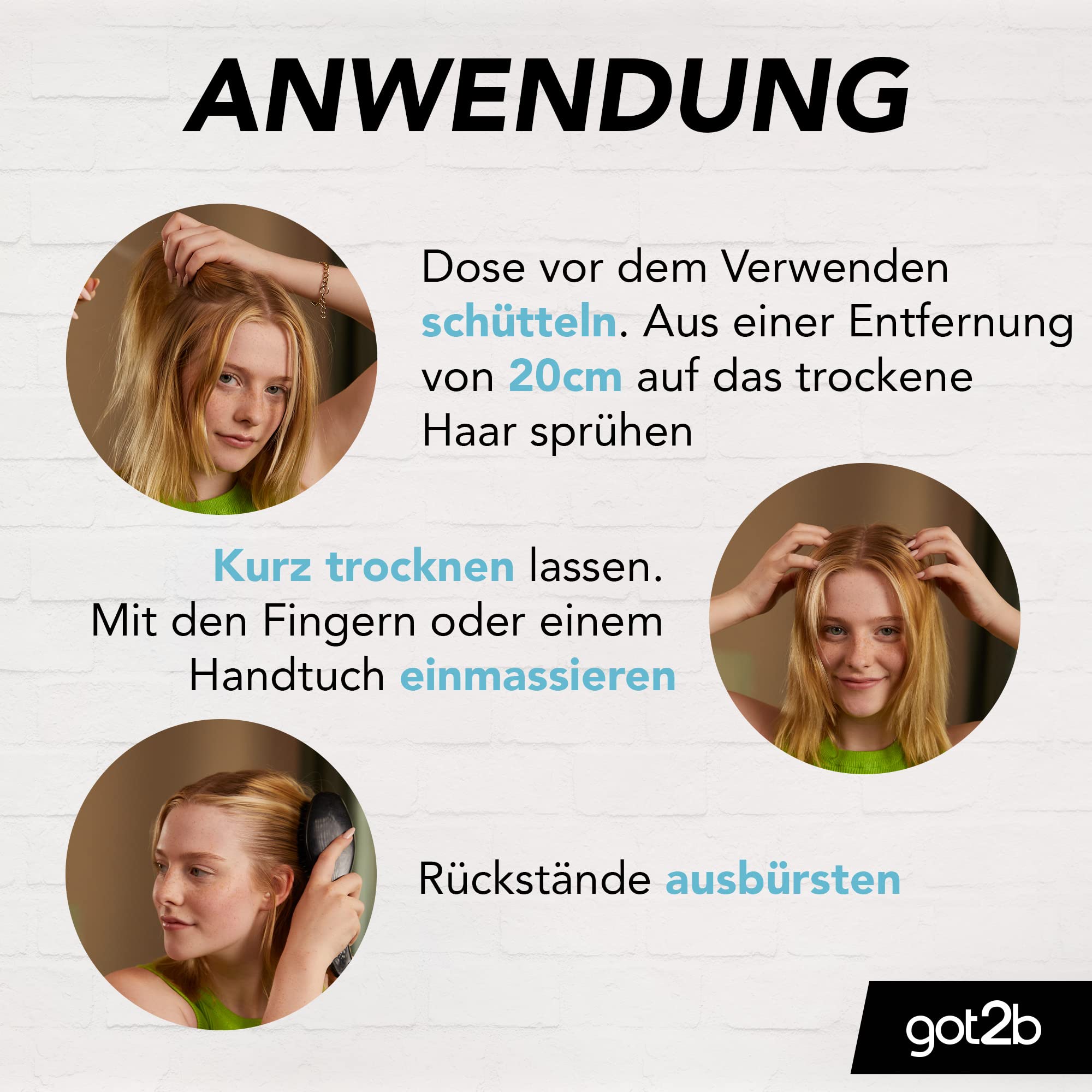 got2b Trockenwäsche Extra Volumen Trockenshampoo 200 ml