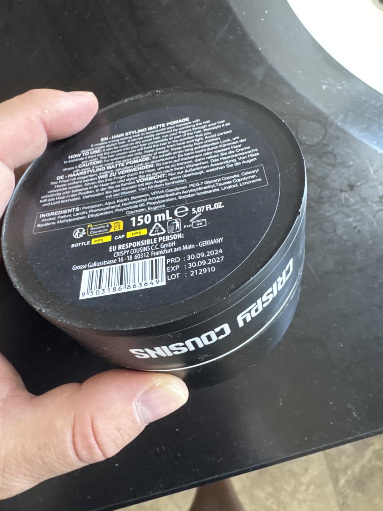 Crispy Haarwachs matt extra starker Halt Süßholz 100 ml