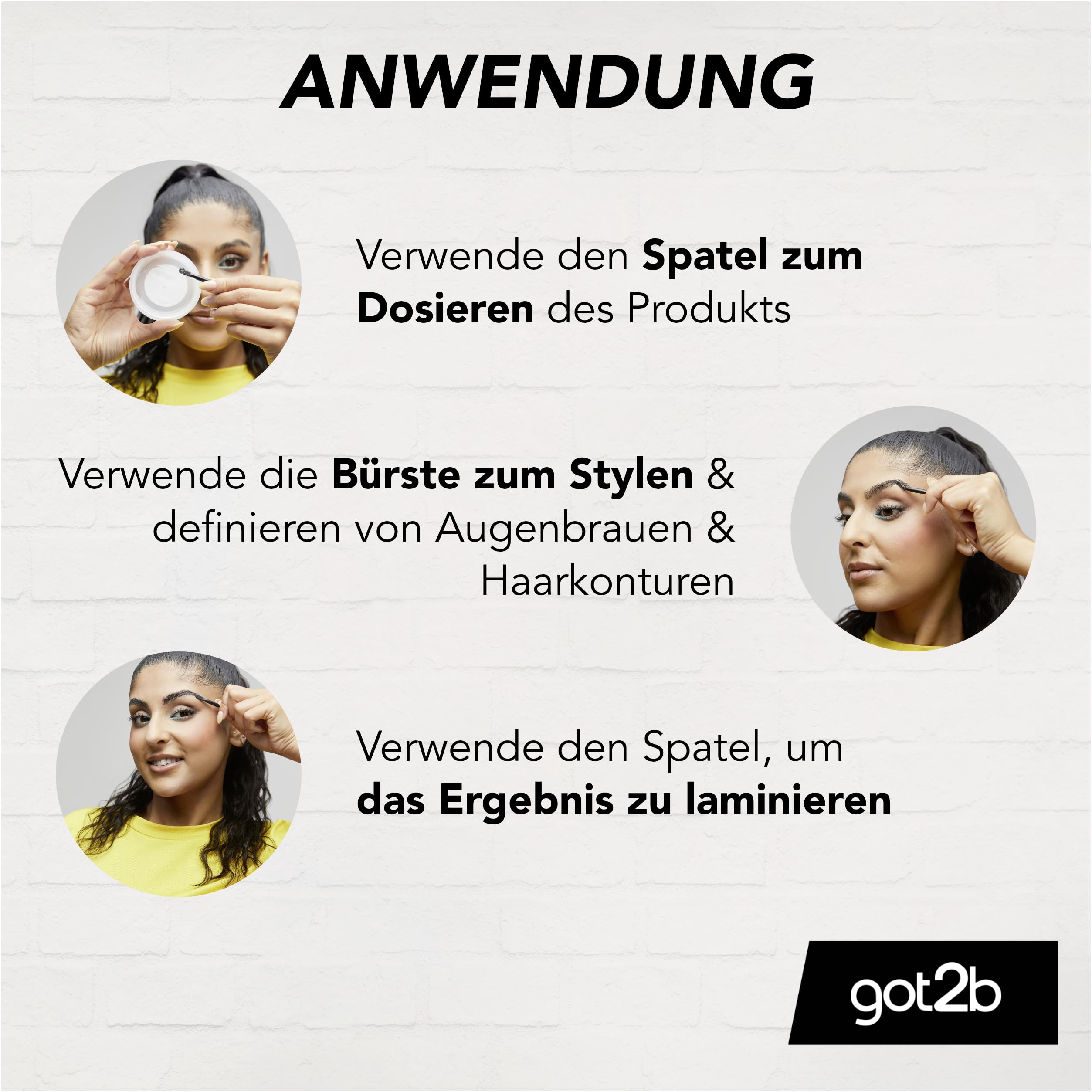 got2b Kleber Brow Lift Styling Wax Brauenwachs 12 ml transparent