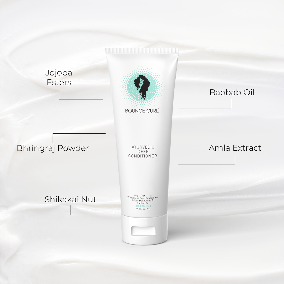 Bounce Curl Ayurvedic Deep Conditioner 8 fl oz Pfirsich