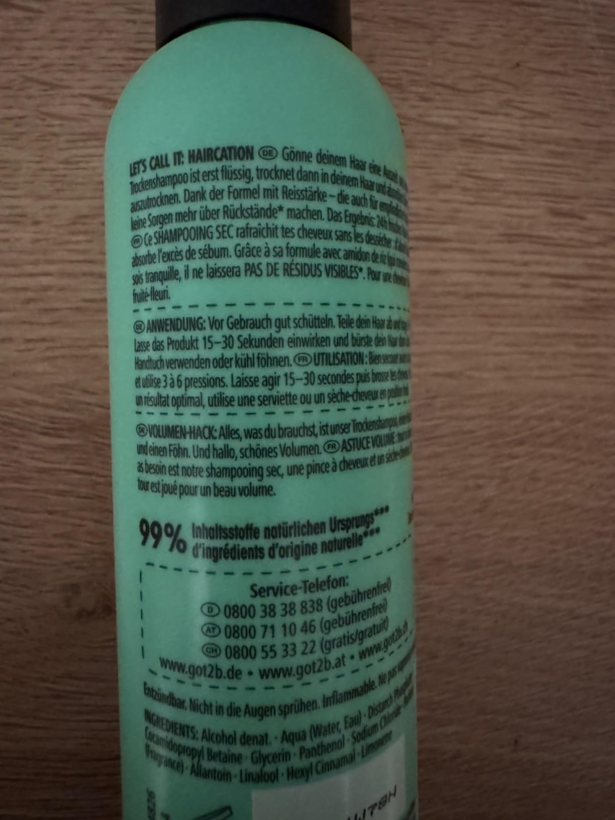 got2b Trockenshampoo Extra Pflege Spray fruchtig 150 ml