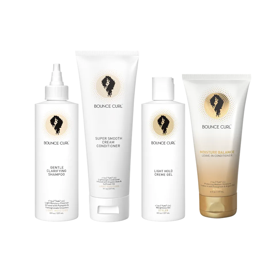 Bounce Curl Wavy Curly Moisture Complete Kit Lockenset