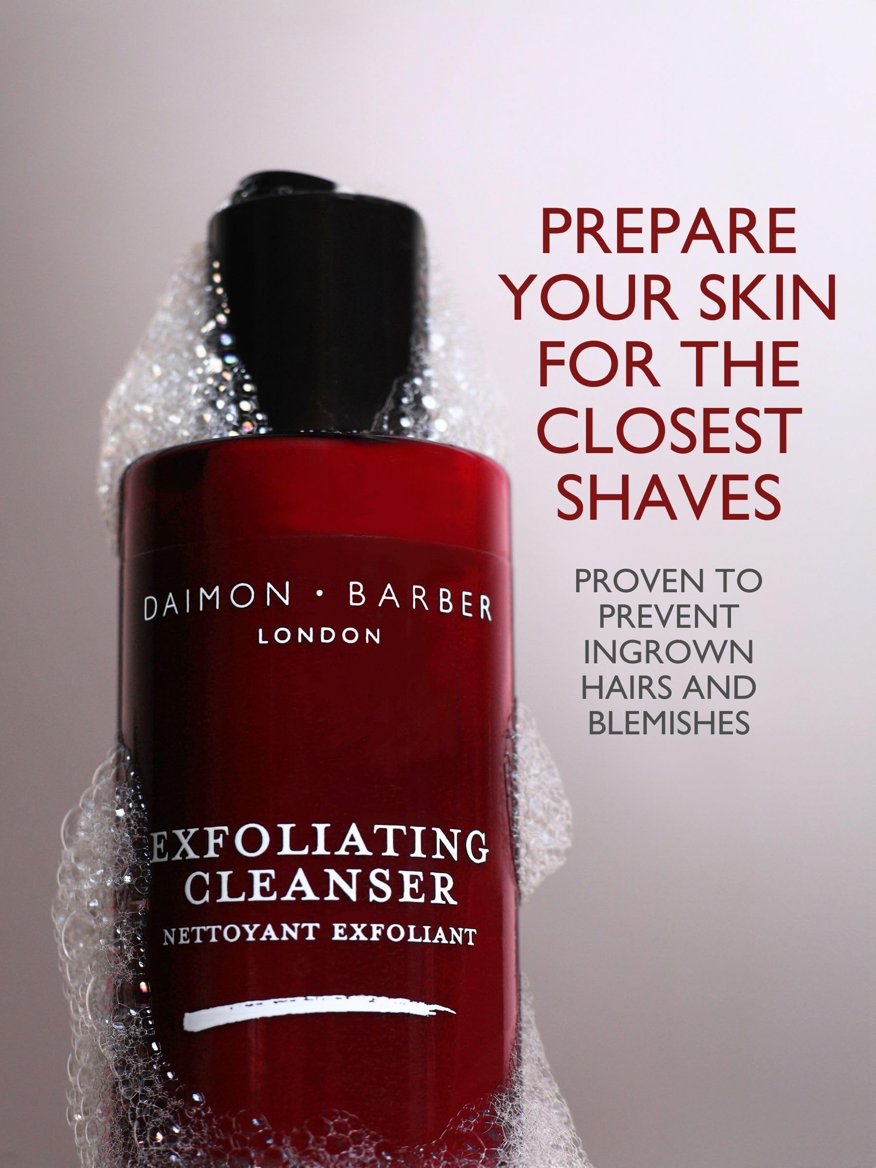 Daimon Exfoliating Face Cleanser Gesichtspeeling Herren 100 ml